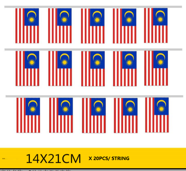 MALAYSIAN FLAG STRING TYPE